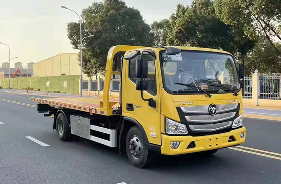 Novo caminhão destroçador Foton 4 * 2 caminhão de reboque 3800mm Base de rodas 3 toneladas de capacidade de carga