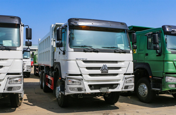 Caminhão Sino Usado 6×4 Caminhão Howo 371hp Euro 3 Usar na África 6.8 metros de comprimento Caixa