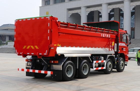 50 toneladas camiões de lixo para venda 8 × 4 Shacman L3000 rápida 10 velocidades de transmissão manual 300 hp
