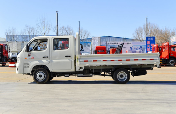 Usado Mini Cargo Truck Motor de gasolina 122hp Branco Cor Direção à mão esquerda Carregamento 3 toneladas LHD
