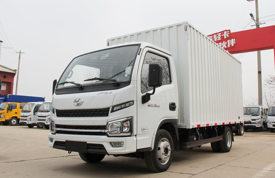 Van Cargo Truck SAIC Mini Truck 13,5m3 Caixa Cabina única Leaf Spring Motor Diesel Para África