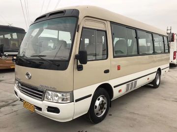 Ônibus usado assentos do passageiro de KINGLONG 22 com o motor diesel de YC 2014 anos feitos