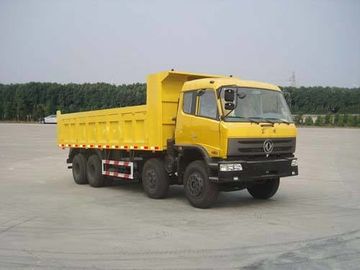 Caminhões de caminhão basculante da segunda mão de Dongfeng 25000 quilogramas de capacidade de carga para a construção