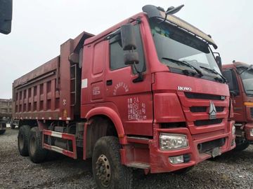 25 toneladas usaram os caminhões comerciais, 6X4 371HP/caminhões basculantes resistentes usados 375HP