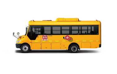 Dimensão total usada YUTONG do ônibus escolar 7435x2270x2895mm com Cummins Engine