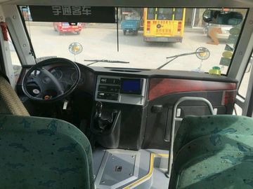 O diesel de LHD modela a escola Van da segunda mão, ônibus escolares pequenos usados com 37 assentos