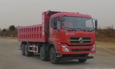 caminhões resistentes usados da cor 385HP vermelha, caminhão de descarregador da mão do diesel segundo