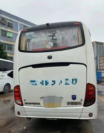 2013 anos Yutong usado diesel transportam 58 a cor do branco de Zk 6110 dos assentos