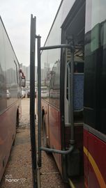 Yutong vermelho usou portas do A/C dois do diesel do apoio do ônibus ZK6121HQ3Z 68 Seat RHD da pousa-copos