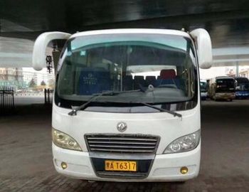 Tipo de Dongfeng do motor diesel do Euro IV de 19 Seater Mini Buses Used Coach Bus