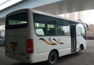 Tipo de Dongfeng do motor diesel do Euro IV de 19 Seater Mini Buses Used Coach Bus