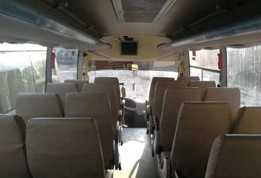 Treinador dourado Bus do transporte de passageiro de Seater do manual de Dragon Used Coach Bus 49