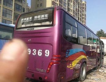 Ônibus dourado usado motor de Seater do dragão 39 do comprimento de Bus 8.5m do treinador de Yuchai
