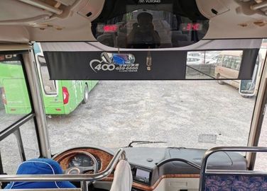 Ônibus de turista diesel Yutong da segunda mão de porta dobro ZK6120 com 51 assentos