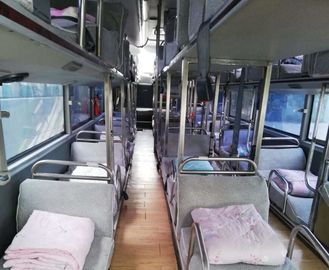 Yutong usado diesel manual transporta o treinador Sleeper Bus assentos de 2017 anos 42 com cama macia