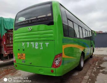 Comprimento diesel do Euro IV 8045mm de Seat do ônibus de turista 35 da mão do verde segundo da movimentação do lado esquerdo