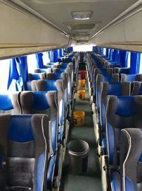 Eixos comerciais usados do dobro da parte traseira do diesel dos assentos do ônibus 71 do motor forte grandes com a C.A. de dois andares