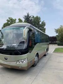 35 ônibus diesel usado de Yutong dos assentos ZK6809 com largura do ônibus da milhagem 2450mm de 65000km