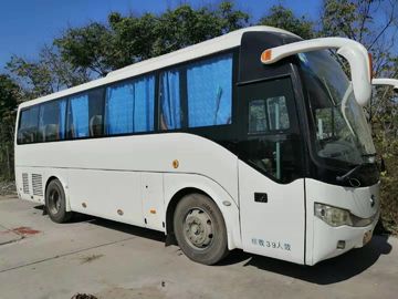 Boas condições do ônibus da mão da cor branca as?as 2010 anos 39 assentam o modelo de Yutong 6908