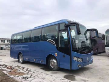 33 assentos 2014 altura azul usada ônibus usada ano do ônibus da cor 3300mm dos treinadores de motor do curso