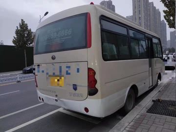 2011 anos usaram o modelo ZK6608 da movimentação da mão esquerda dos assentos do modelo ZK6608 19 do ônibus de Yutong nenhum eixo do acidente 2