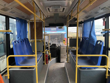 Assentos novos do ônibus expresso 32 da cidade da promoção de RHD no combustível diesel conservado em estoque LCK6125C