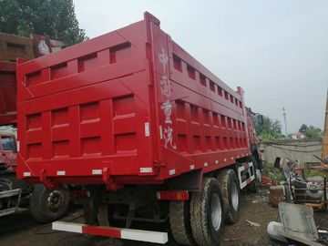 6x4 caminhões de caminhão basculante da mão do descarregador 371hp segundo com 20t - capacidade de carga 30t