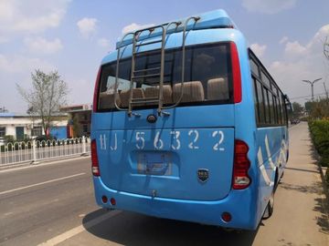 6610mm Yutong usado que comprimento transporta 23 assentos usou o mini ônibus com peças sobresselentes