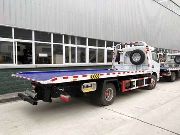 caminhão de reboque de 5 toneladas do salvamento do leito da recuperação da divisão 150HP