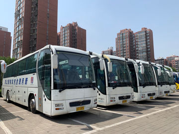 2012 ônibus ZK6110 da mão da mola dos assentos LHD de Yutong 51 do ano ò com cor branca