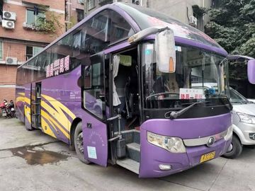 2011 ônibus usado do curso dos assentos do diesel ZK6127 55 do ano LHD