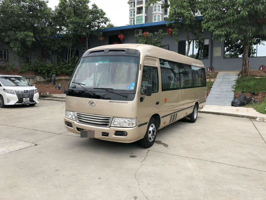 diesel de 130km/H 95kw 2017 ônibus usado YC da pousa-copos do ano 15 assentos. Motor