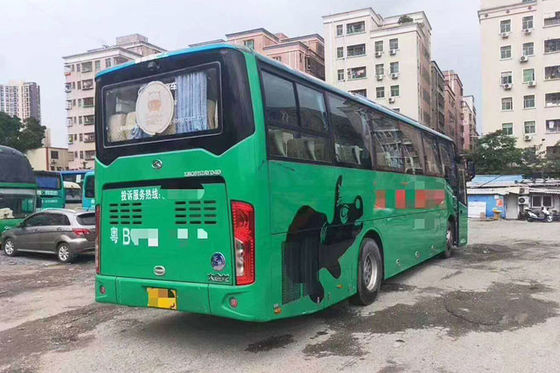 Diesel de Kinglong 2016 ônibus de excursão 191kW 51 usado do VERDE do ano assentos LUXUOSOS