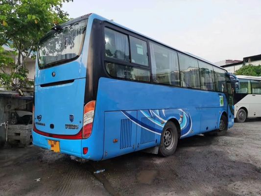 a mão dos assentos da distância entre o eixo dianteira e traseira 162kw 39 de 4250mm em segundo transporta o treinador usado Bus Yutong Buses para vendas
