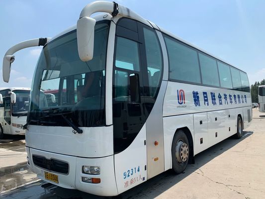 O ônibus usado de Yutong para vendas modela ZK6122 boas condições de aço dobro do Euro III do chassi das portas 51Seats