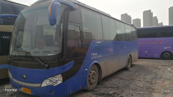 O tipo ZK6938 39 de Yutong assenta o padrão de emissão usado de Bus With Euro III do treinador do motor diesel com C.A.