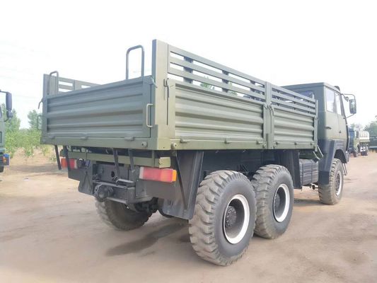 O uso comercial especial Off Road usou o caminhão Shacman 2190 da carga do exército de 280HP 6x6 recondicionado