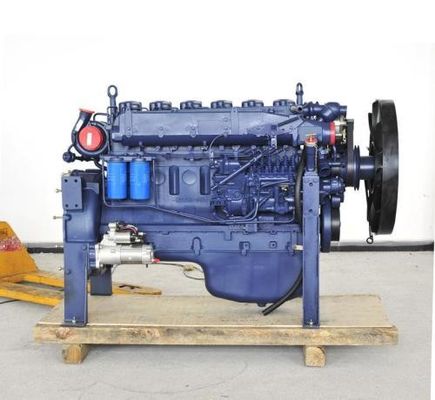 Wp10.380E32 6 motor diesel do curso 380HP dos cilindros 4
