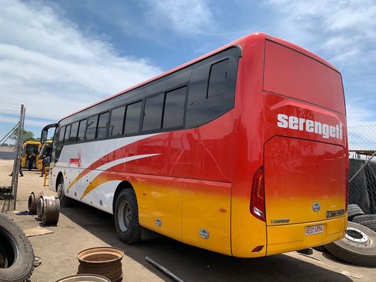 Ônibus de excursão usado cilindros dos assentos de RHD 6 Zhongtong LCK6118 49
