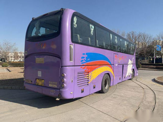 treinador usado assentos Bus Passenger Buses de Bus Euro IV do treinador de Youngman JNP6121 55 da altura de 3.8m