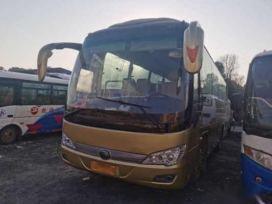 os assentos Yutong ZK6878 do comprimento 37 de 8.7m usaram porta LHD do ônibus do passageiro a única