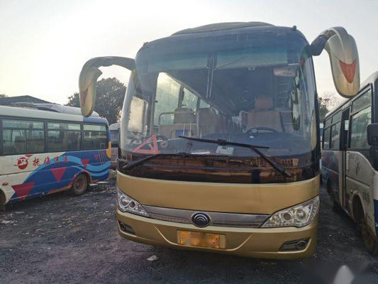 os assentos Yutong ZK6878 do comprimento 37 de 8.7m usaram porta LHD do ônibus do passageiro a única