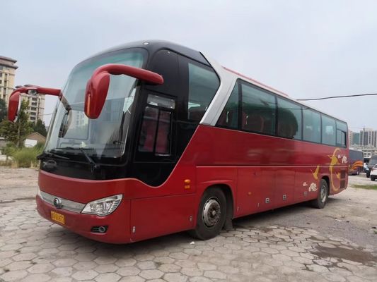 120km/H ônibus usados ZK6122 diesel de Yutong dos assentos do combustível 50