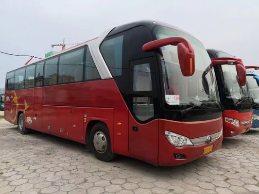 120km/H ônibus usados ZK6122 diesel de Yutong dos assentos do combustível 50