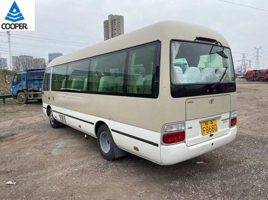 20 assentos Mini Toyota Used Coaster Bus com o motor de gasolina 2TR