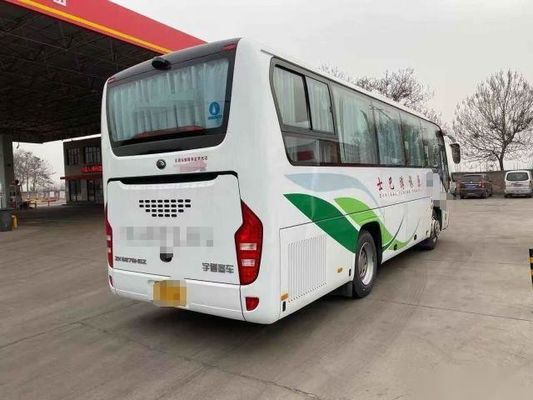 O único chassi de direção deixado da bolsa a ar das portas VIP luxuoso assenta o passageiro que usado o ônibus usou assentos do tipo ZK6908 38 do ônibus de Yutong
