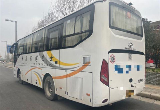 os assentos 220Hp 39 usaram um ônibus mais alto treinador Bus With Euro da mão de 2016 anos ò IV diesel e C.A.