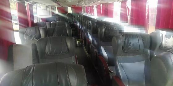 Yutong usado transporta assentos do VIP ZK6122 47 com o motor 247kw de Weichai das portas dobro do toalete