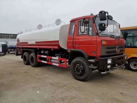 caminhão de petroleiro da água 20000L com o sistema de extinção de incêndios de Dongfeng 4x2 6x4 do motor 210HP diesel