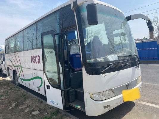 Ônibus usado única porta usado usado do passageiro da movimentação de Bus Left Hand do treinador do ônibus KLQ6119 51 assentos mais altos